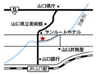 ギャラリーナカノ様地図